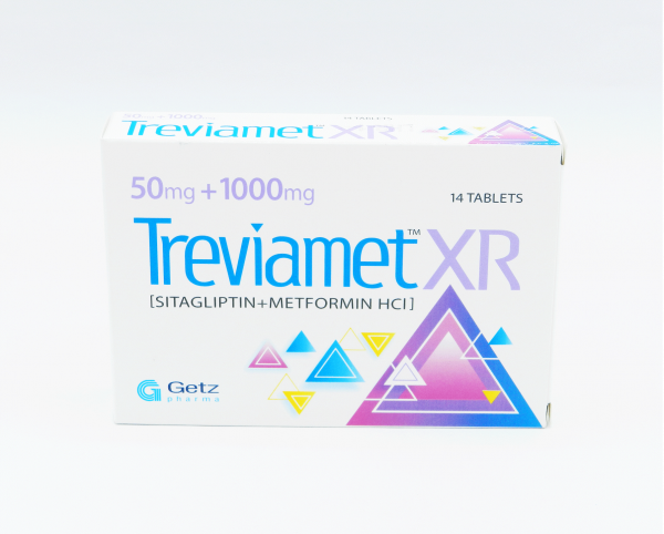 Treviamet Xr (50/1000Mg) 14 Tablets
