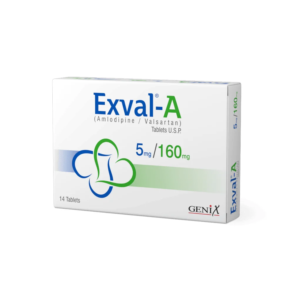 Exval-A (5/160Mg) 14 Tablets