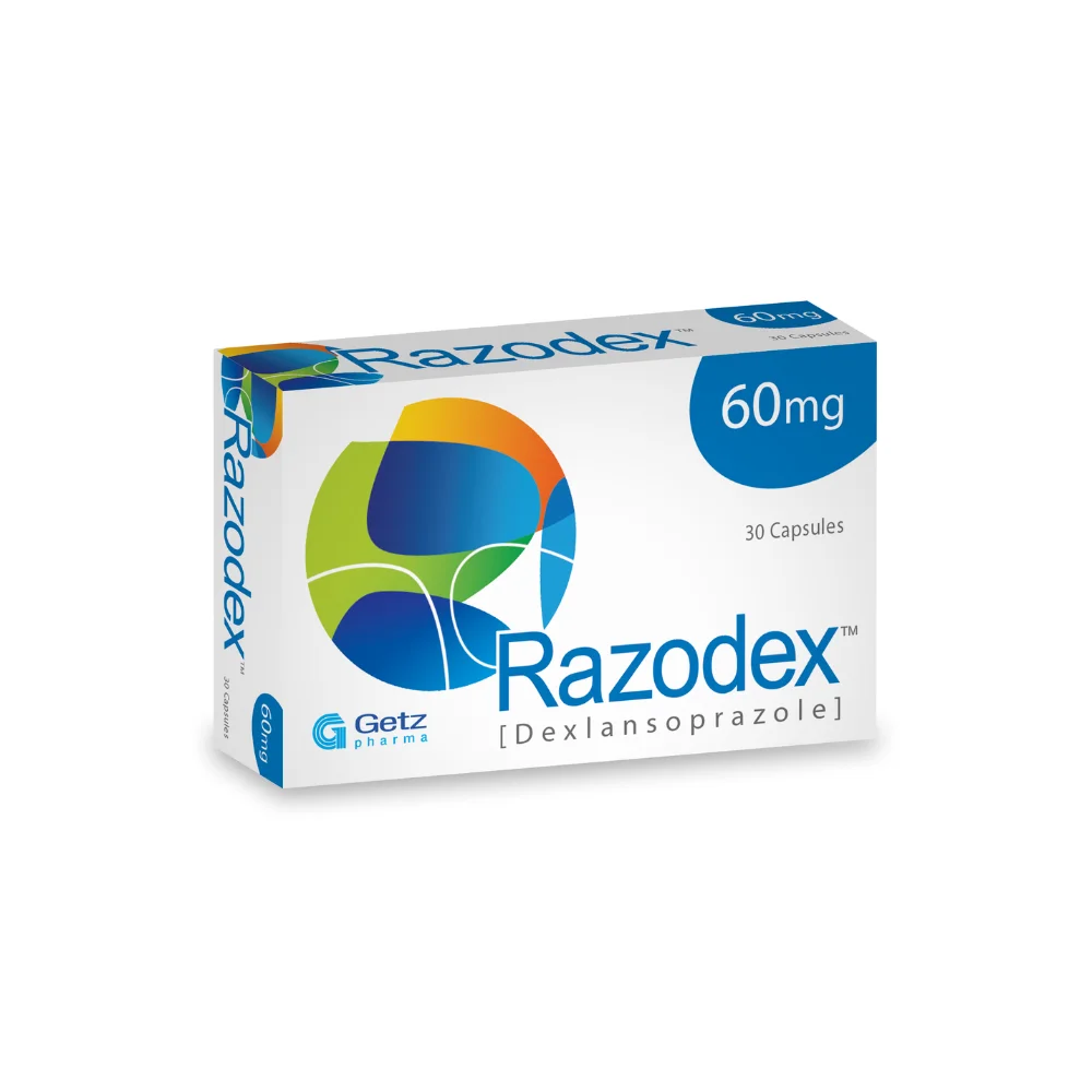 Razodex (60Mg) 30 Capsules
