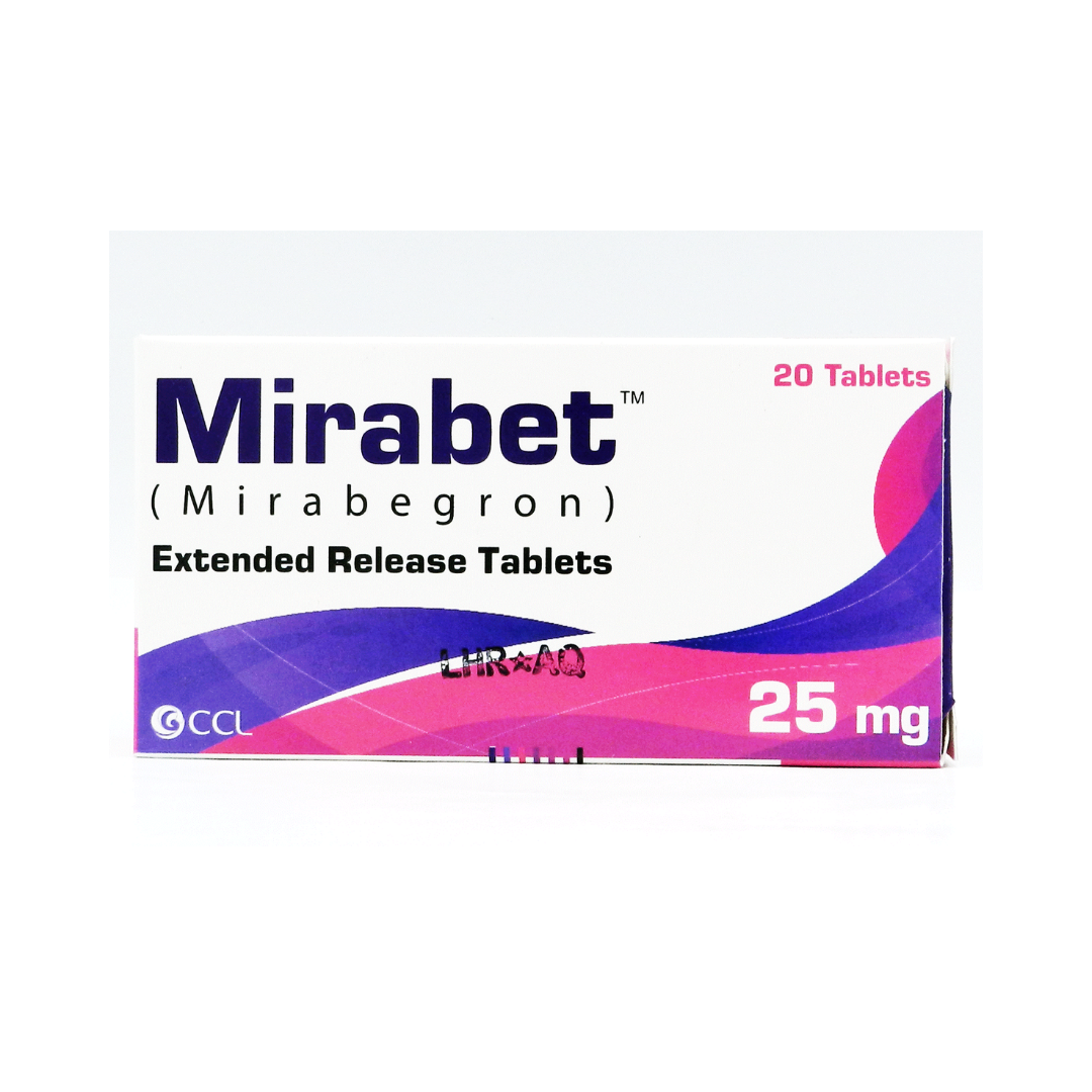 Mirabet (25Mg) 20 Tablets