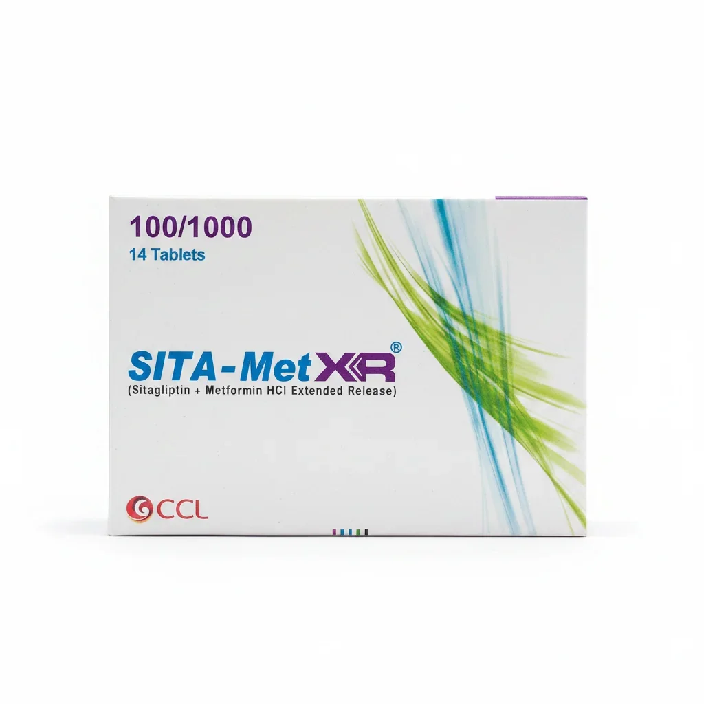 Sita-Met Xr (100/1000Mg)14 Tablets