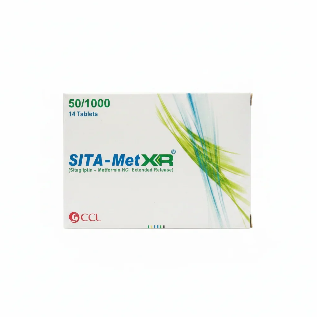 Sita-Met Xr (50/1000Mg) 14 Tablets