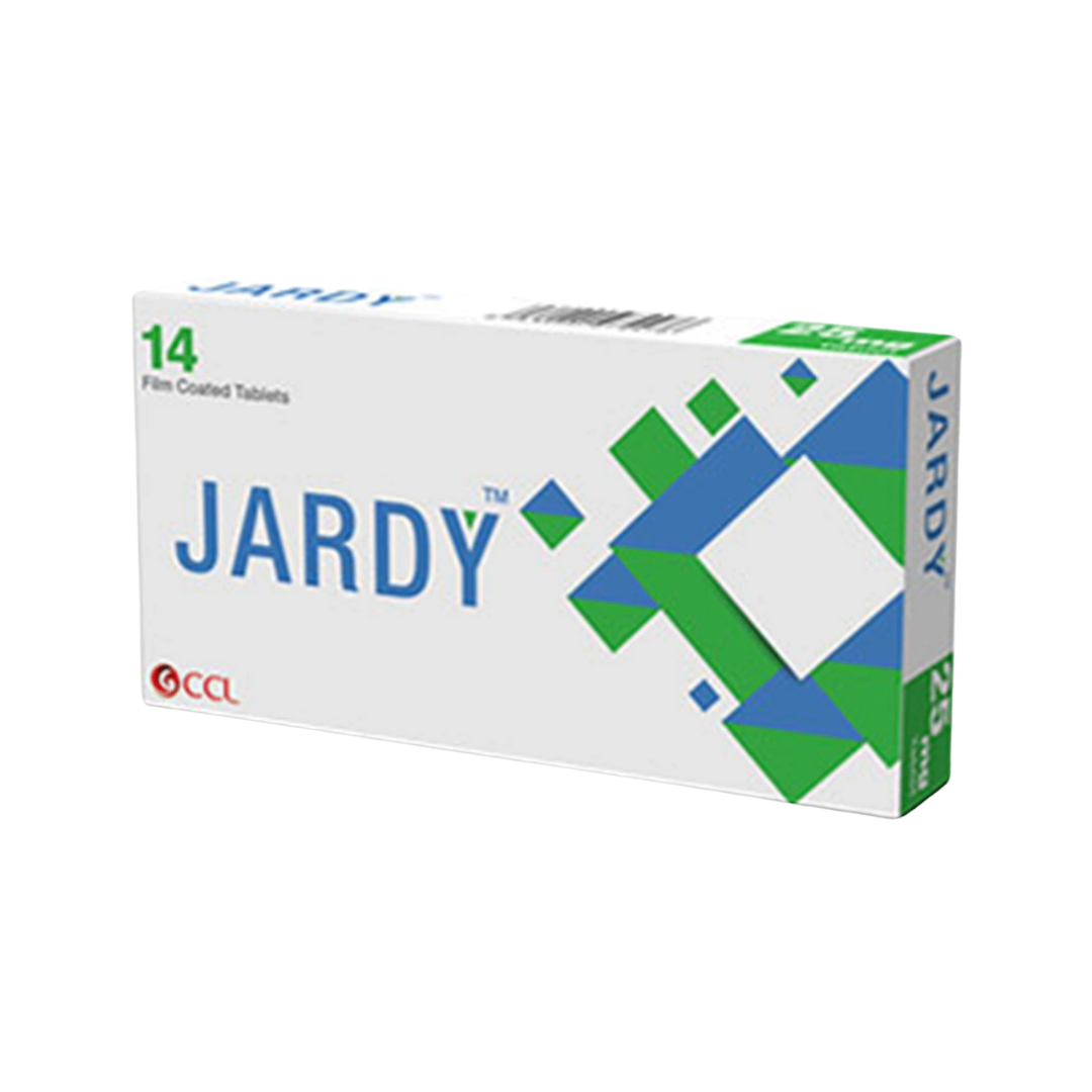 Jardy (25Mg) 14 Tablets