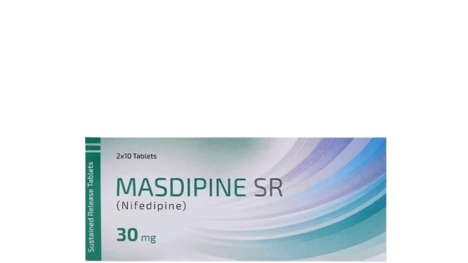 Masdipine Sr (30Mg) 20 Tablets