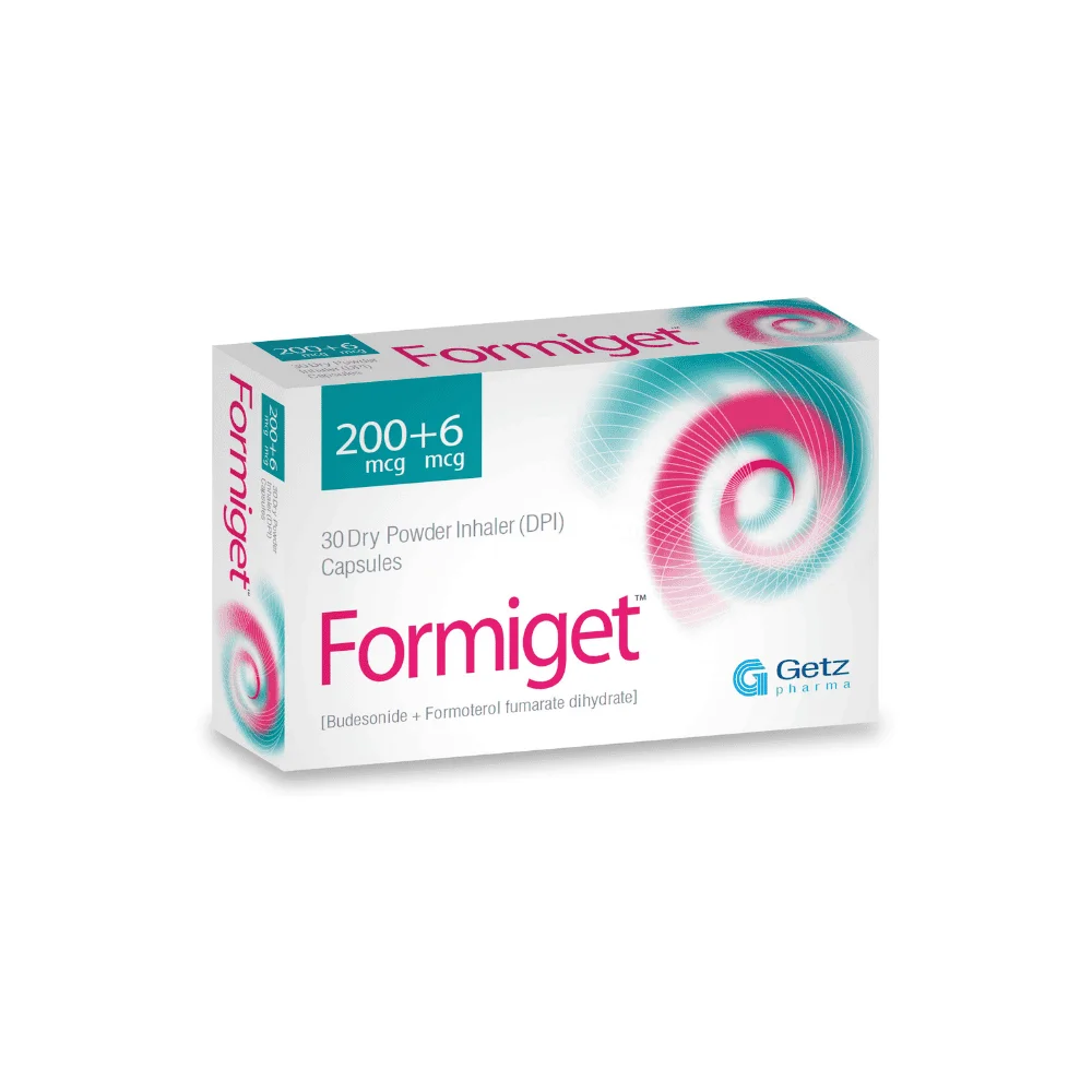 Formiget (200/6Mcg) 30 Capsules