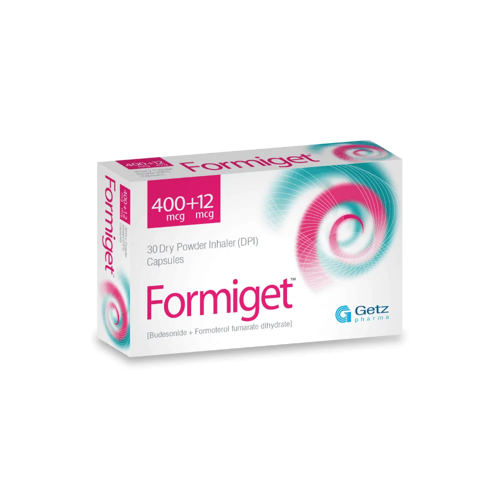 Formiget (400/12Mcg) 30 Capsules