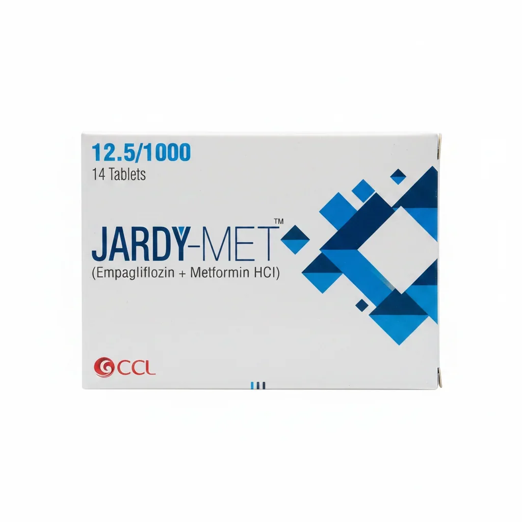 Jardy-Met (12.5/1000Mg) 14 Tablets