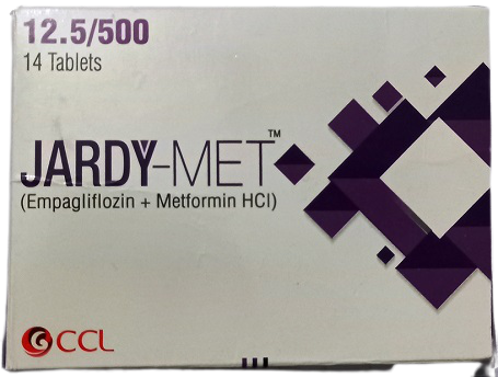 Jardy-Met (12.5/500Mg) 14 Tablets