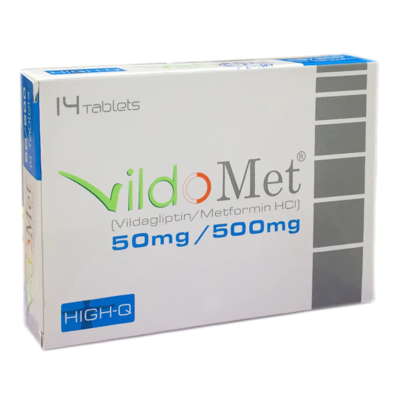 Vildomet (50/500Mg) 14 Tablets