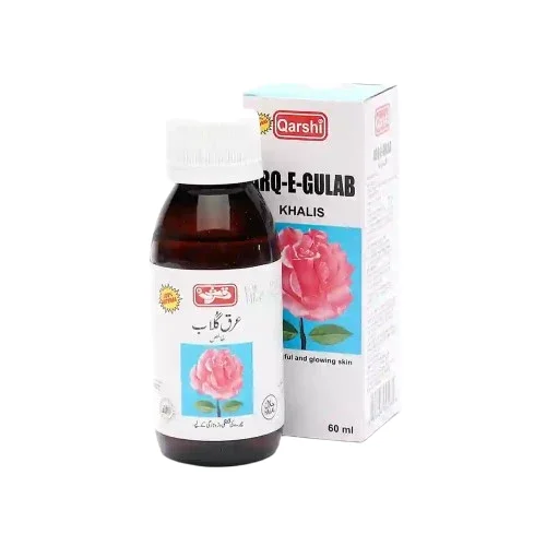 Qarshi Arq E Gulab Khalis (60Ml) Rose Water
