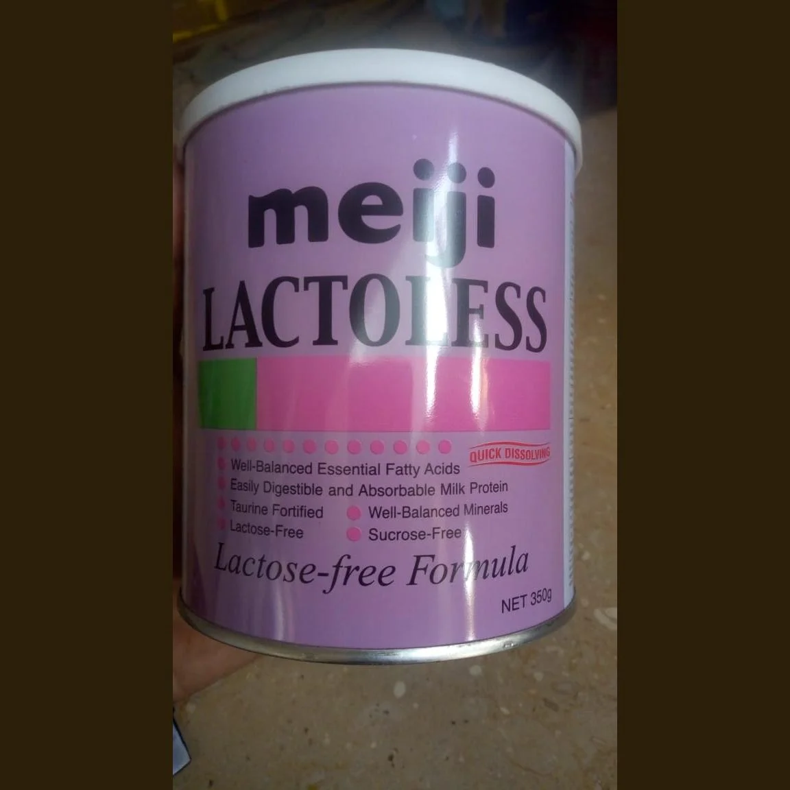 Meiji Lactoless (350G) Powdered Milk