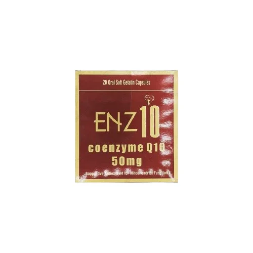 Enz-10 (50Mg) 20 Capsules