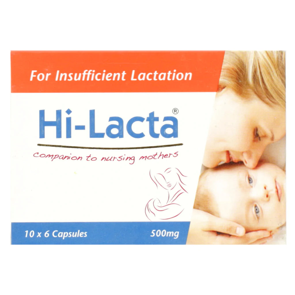 Hi-Lacta (500Mg) 60 Capsules