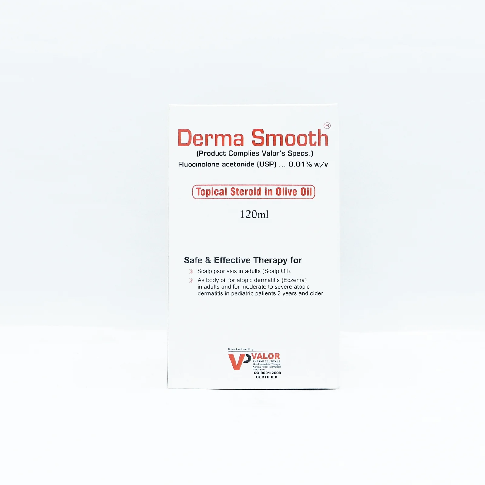 Derma Smooth (0.01%) 120Ml Scalp Oil