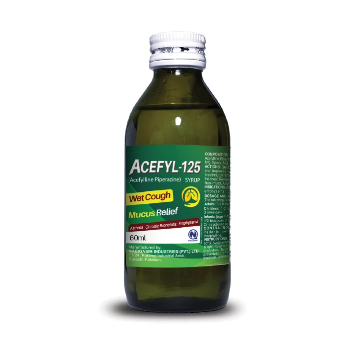 Acefyl (25/8Mg/Ml) 125Ml Syrup
