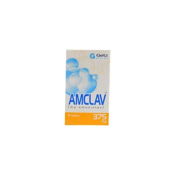 Amclav (375Mg) 6 Tablets