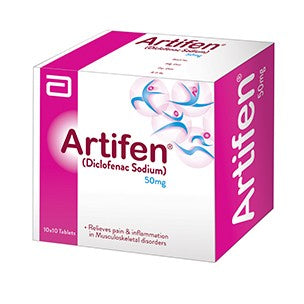 Artifen (50Mg) 100 Tablets