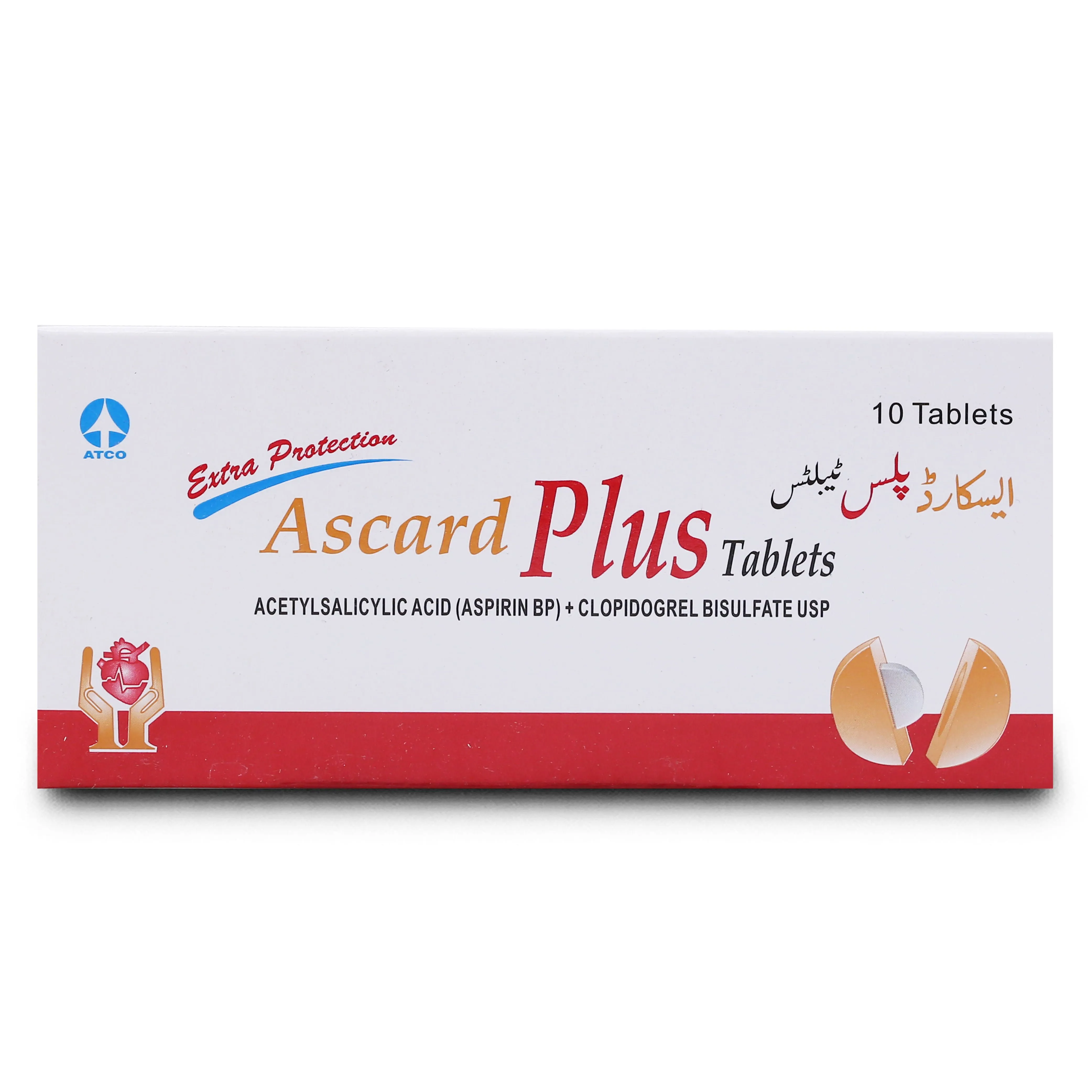 Ascard Plus (81/75Mg) 10 Tablets