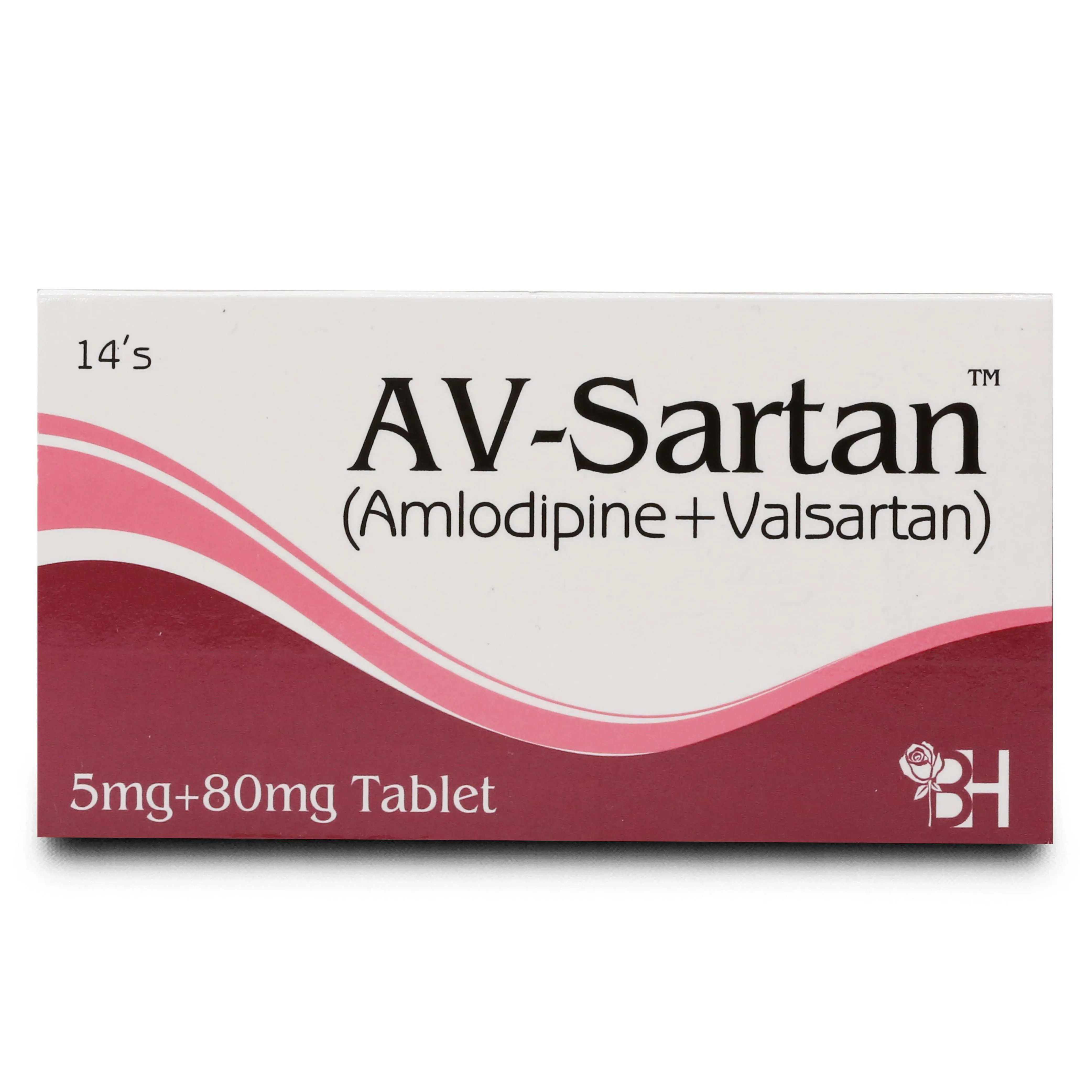 Av-Sartan (5/80Mg) 14 Tablets