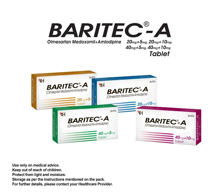 Baritec-A (40/5Mg) 20 Tablets