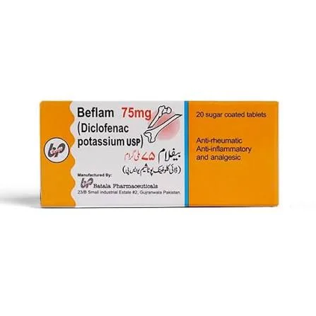 Beflam (75Mg) 20 Tablets