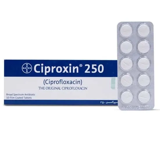Ciproxin (250Mg) 10 Tablets
