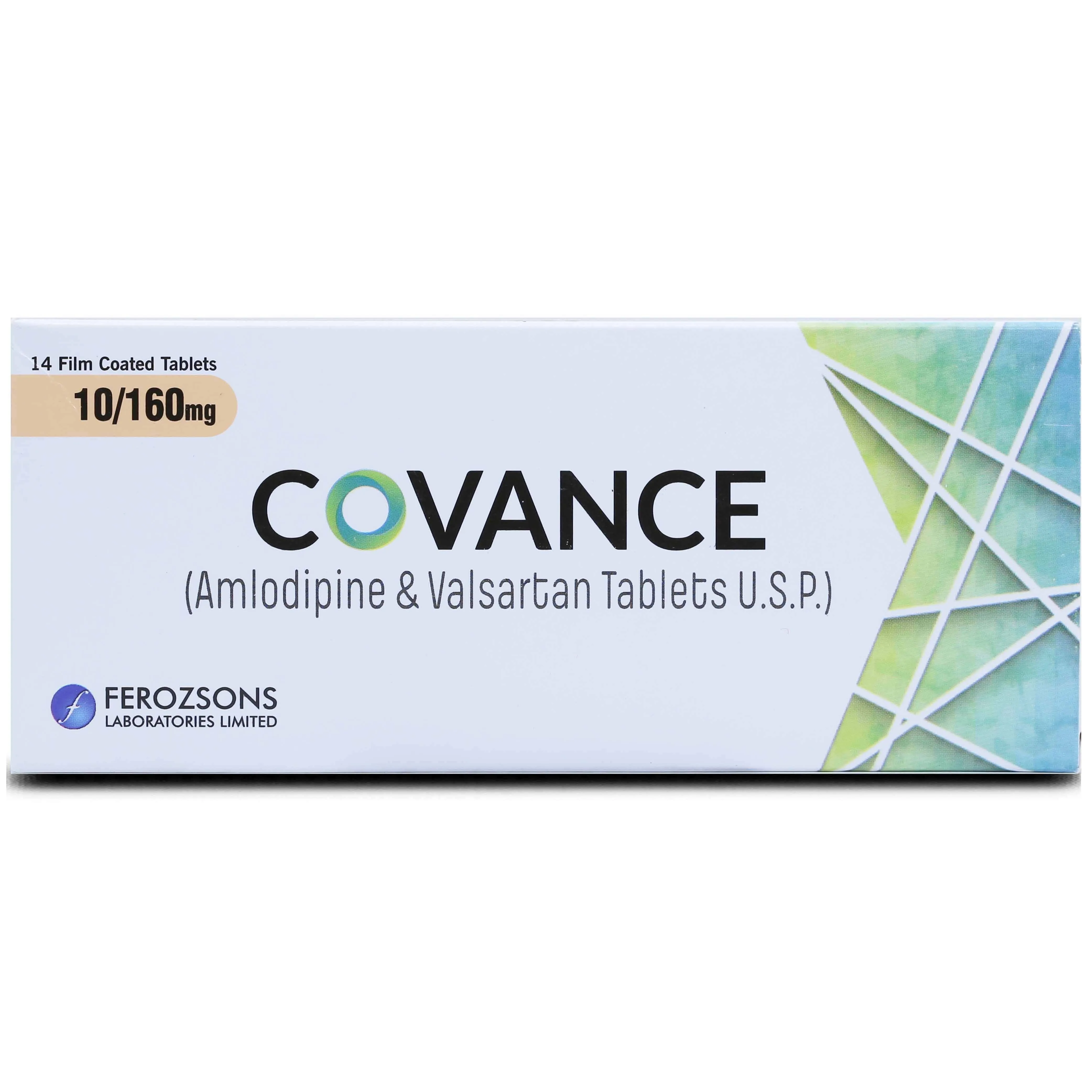 Covance (10/160Mg) 14 Tablets