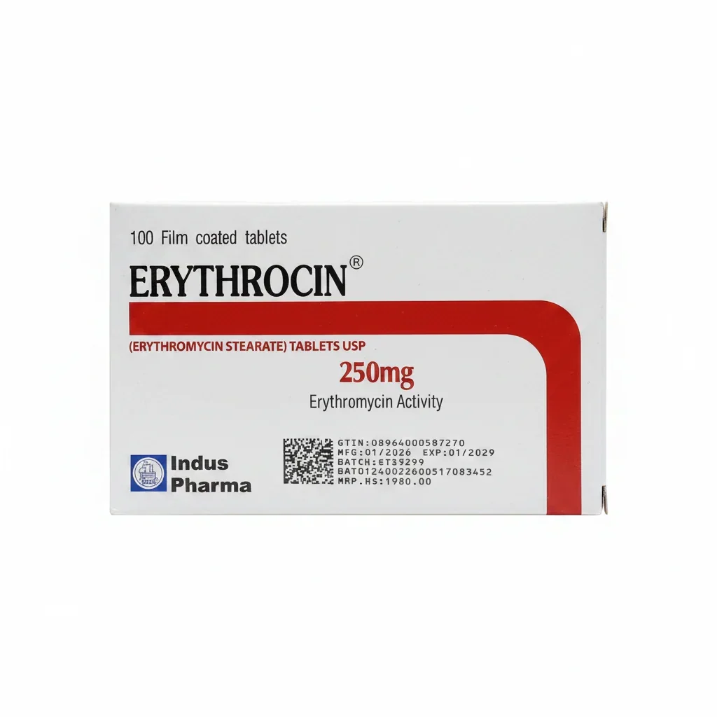 Erythrocin (250Mg) 100 Tablets