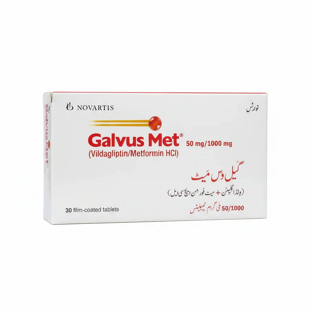 Galvus Met (50/1000Mg) 30 Tablets