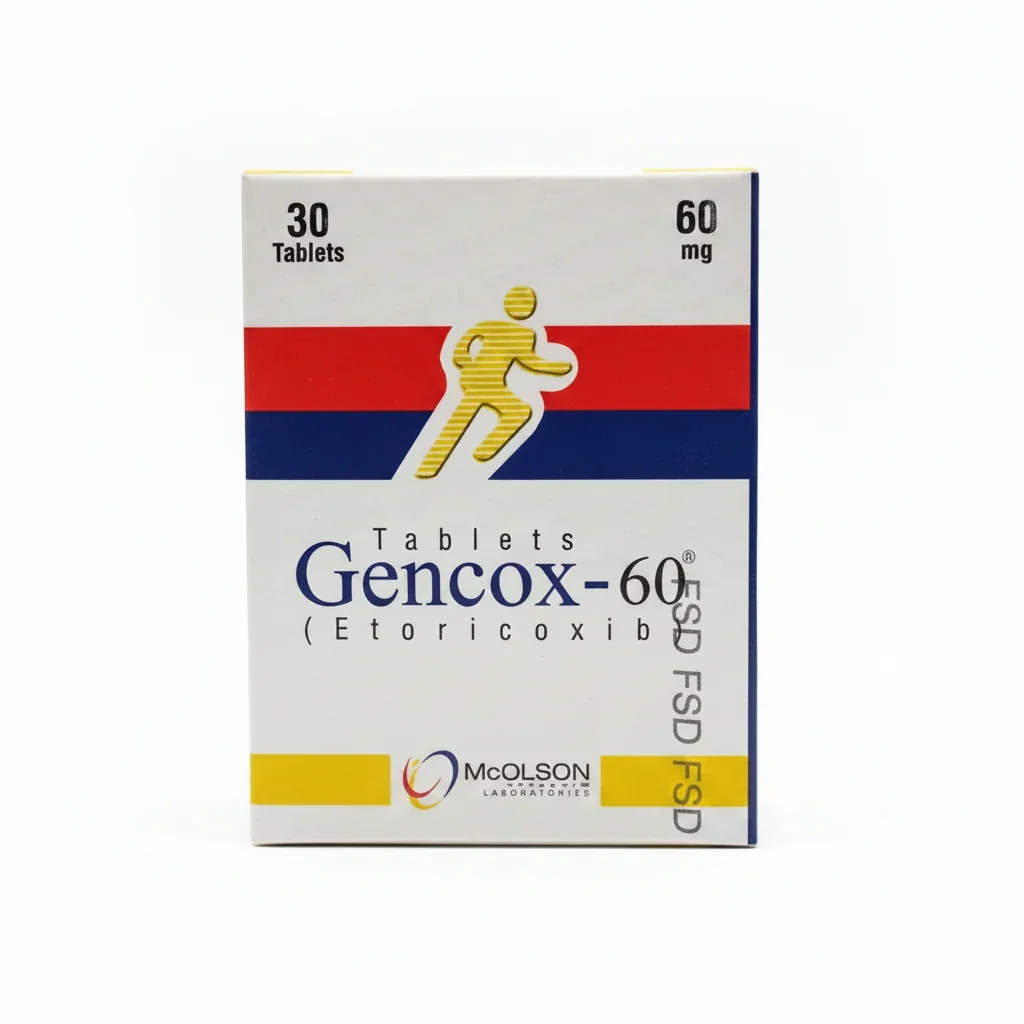 Gencox-60 (60Mg) 30 Tablets