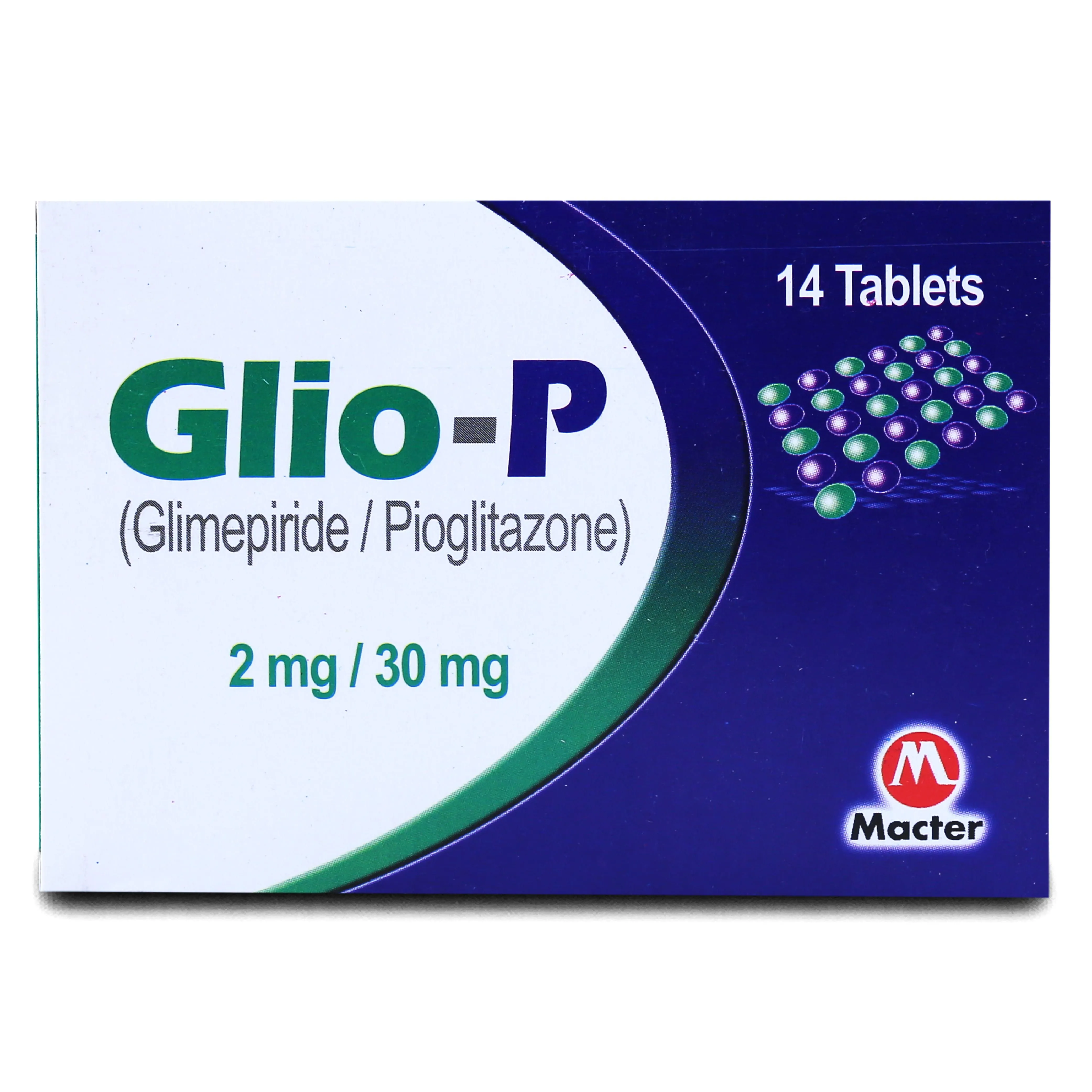 Glio-P (30/2Mg) 14 Tablet