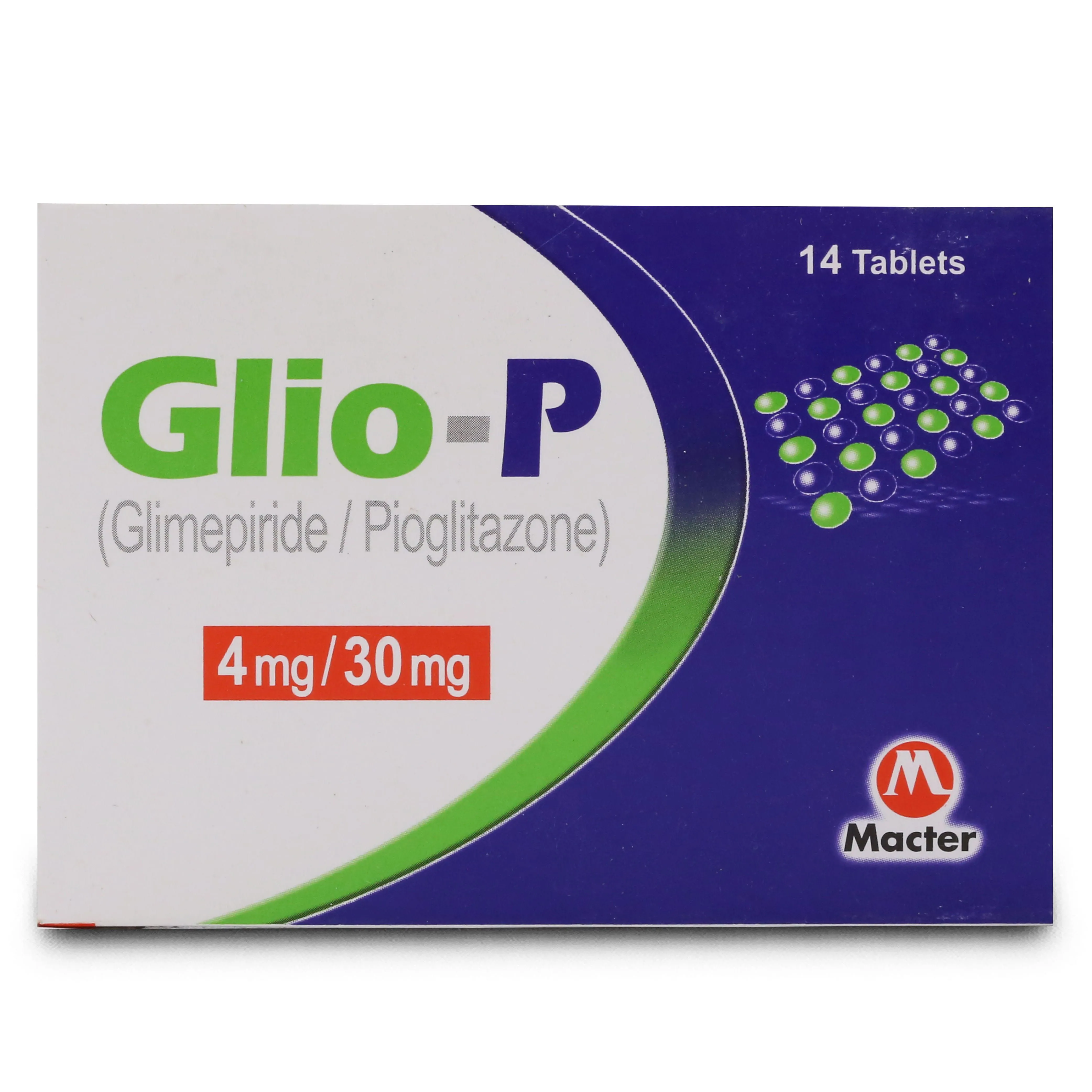 Glio-P (4/30Mg)14 Tablets