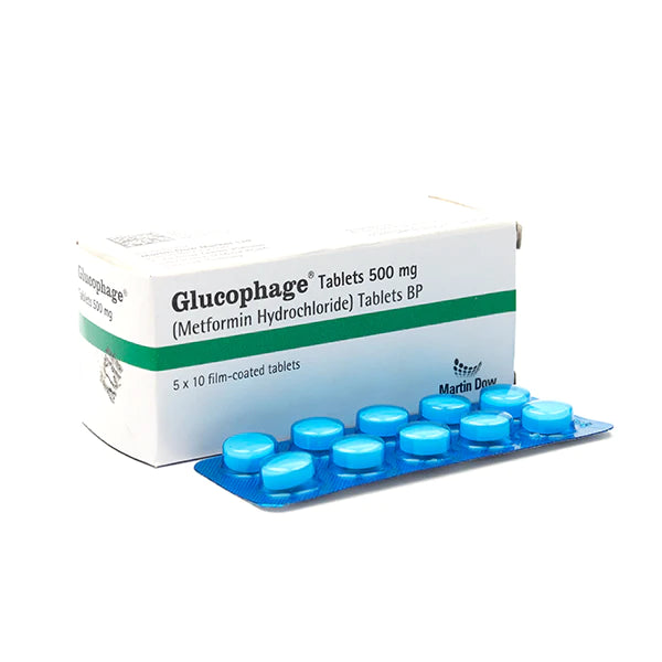 Glucophage (500Mg) 50 Tablets