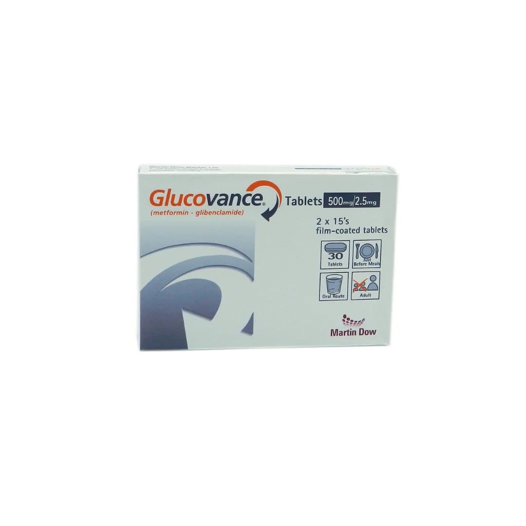 Glucovance (500/2.5Mg) 30 Tablets