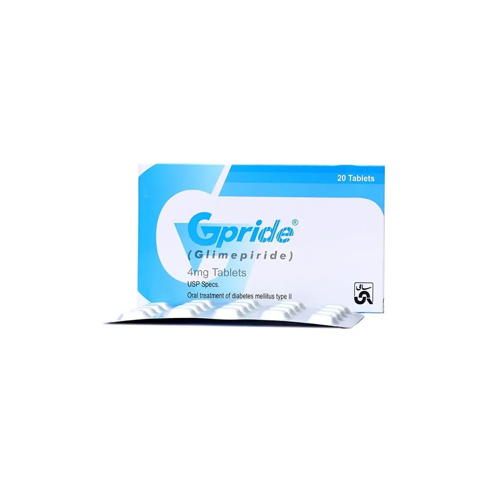 Gpride (4Mg) 20 Tablets