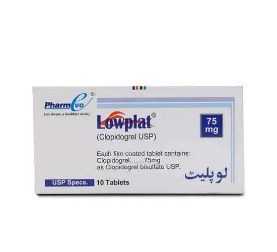 Lowplat (75Mg) 10 Tablets