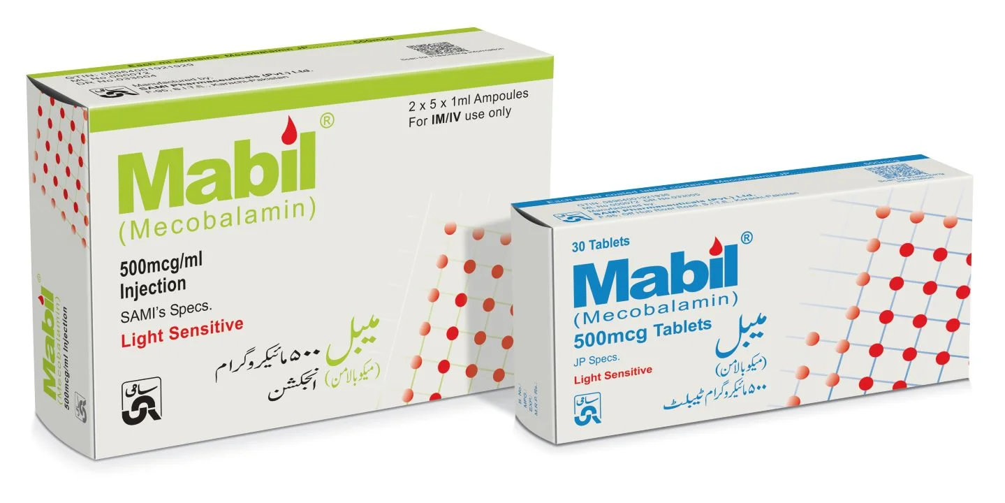 Mabil (500Mcg/Ml) 1Ml, 10 Ampoule Injections