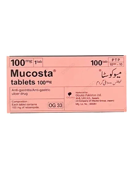 Mucosta (100Mg) 100 Tablets