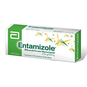 Entamizole (250/200Mg) 30 Tablets