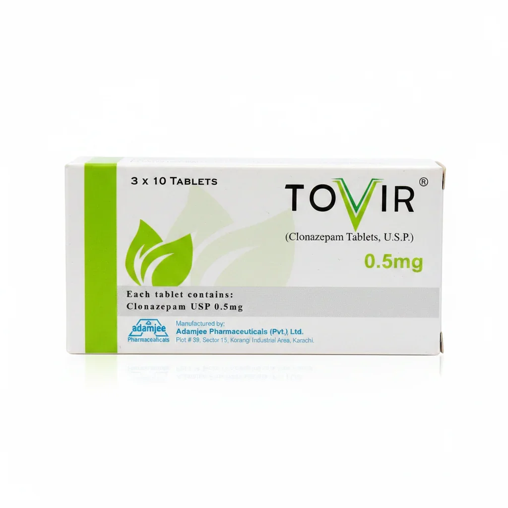 Tovir (0.5Mg) 30 Tablets