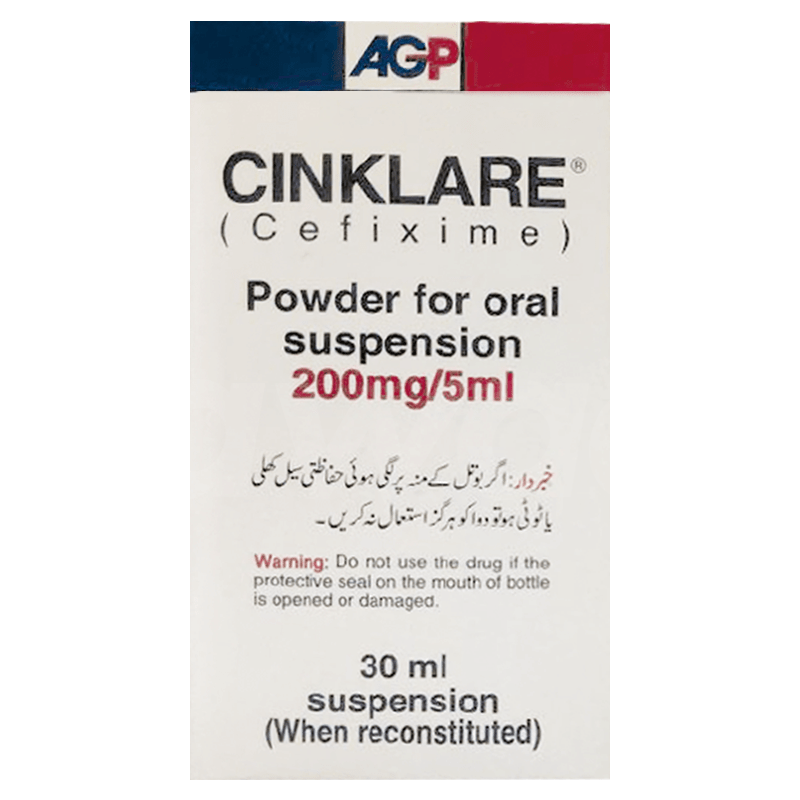 Cinklare (200Mg/5Ml) 30Ml Suspension
