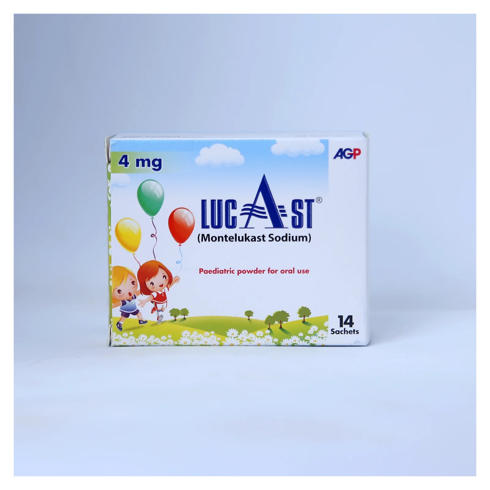 Lucast (4Mg) 14 Sachets