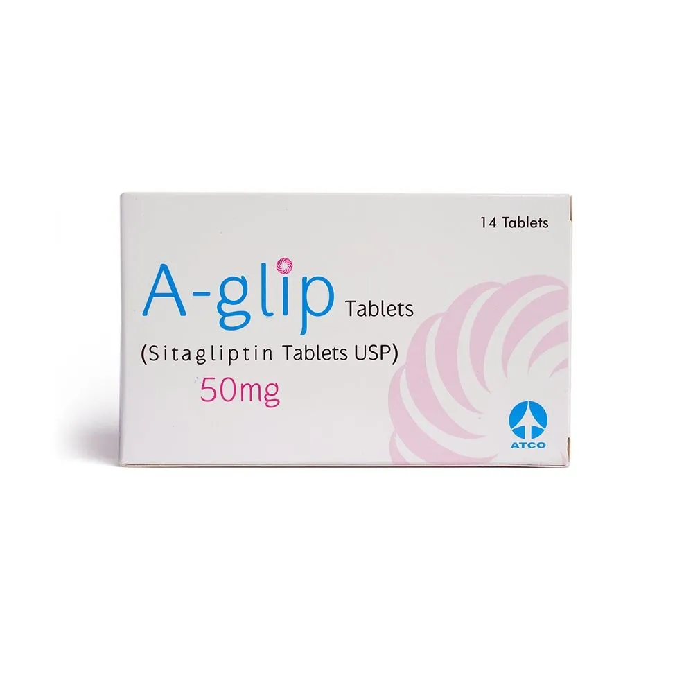 A-Glip (50Mg) 14 Tablets