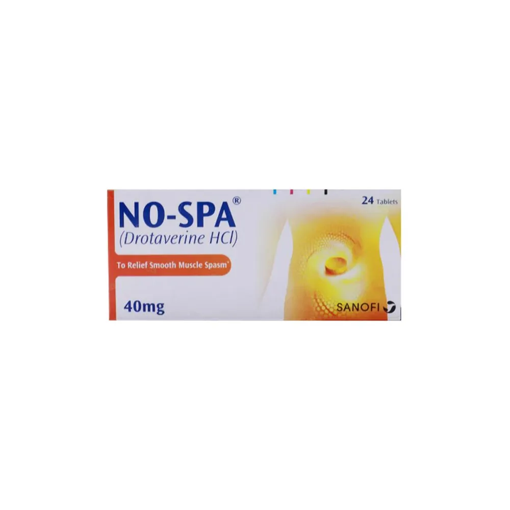 No-Spa (40Mg) 24 Tablets