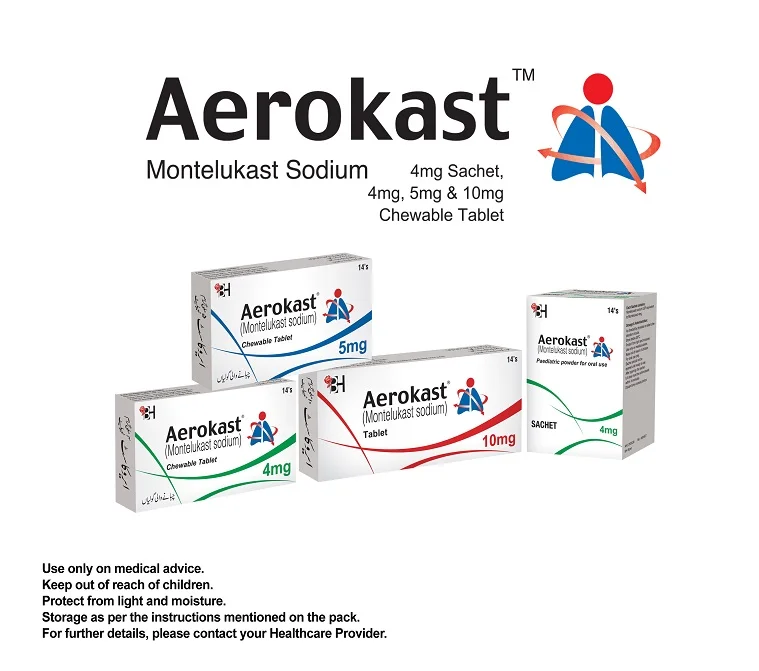 Aerokast (4Mg) 14 Sachets