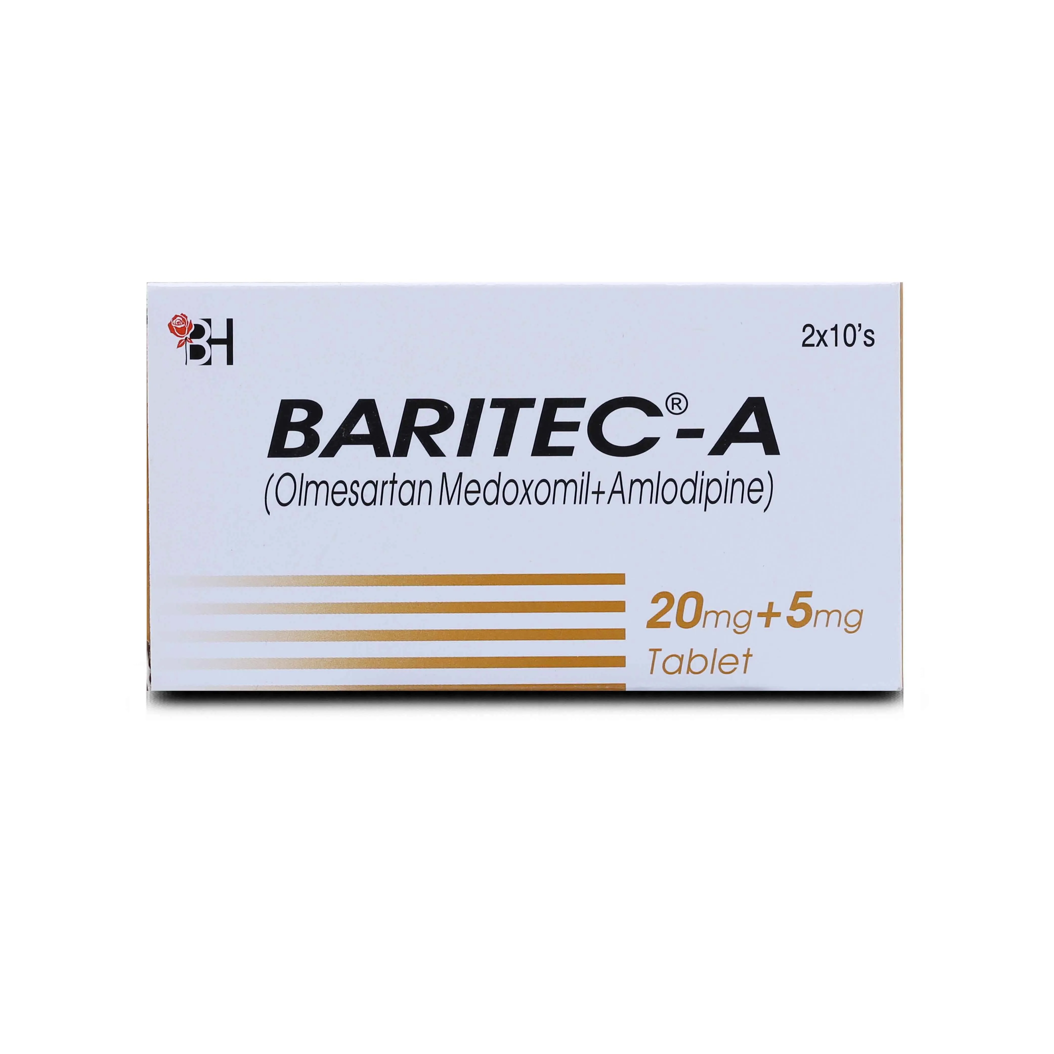 Baritec-A (20/5Mg) 20 Tablets