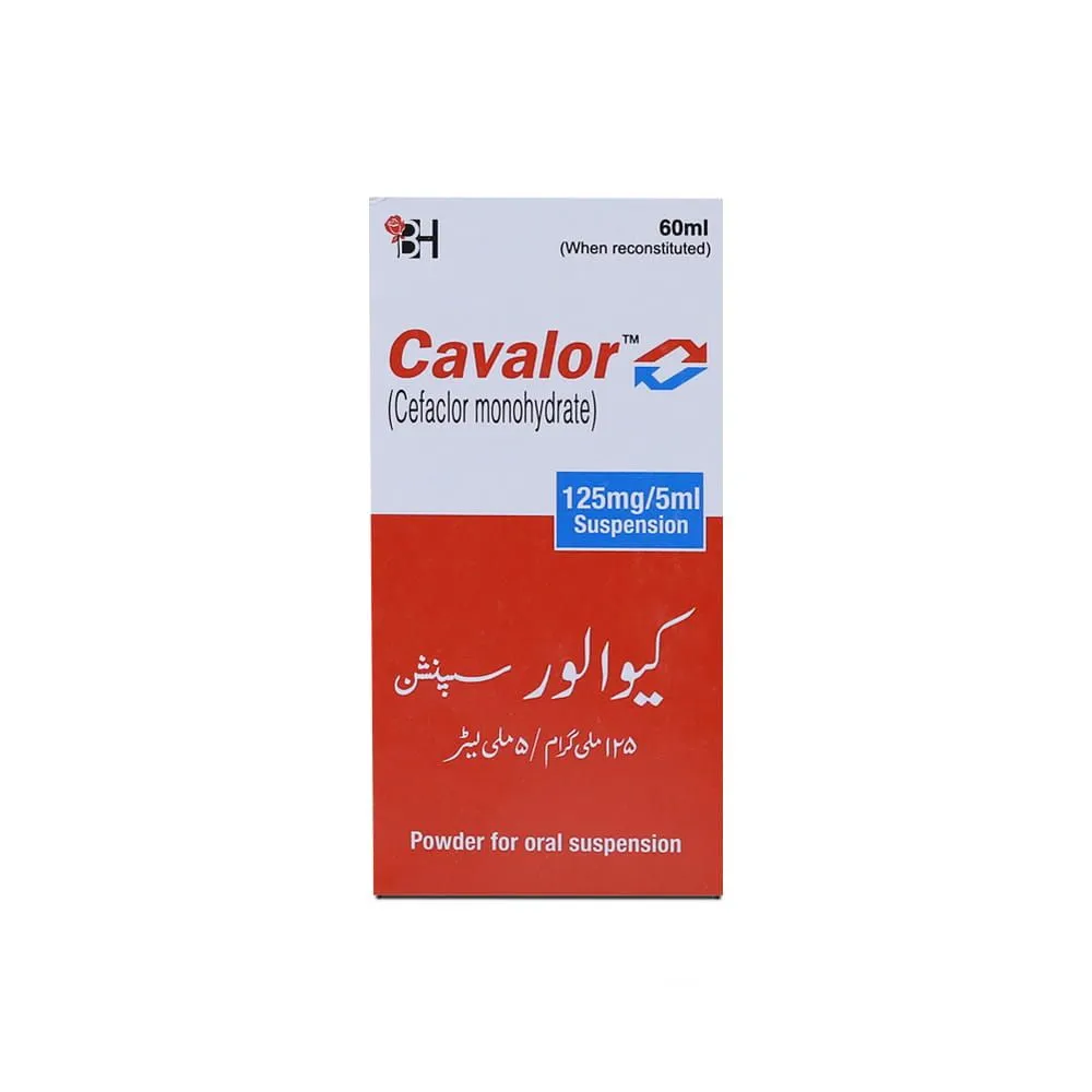 Cavalor (125Mg/5Ml) 60Ml Oral Suspension