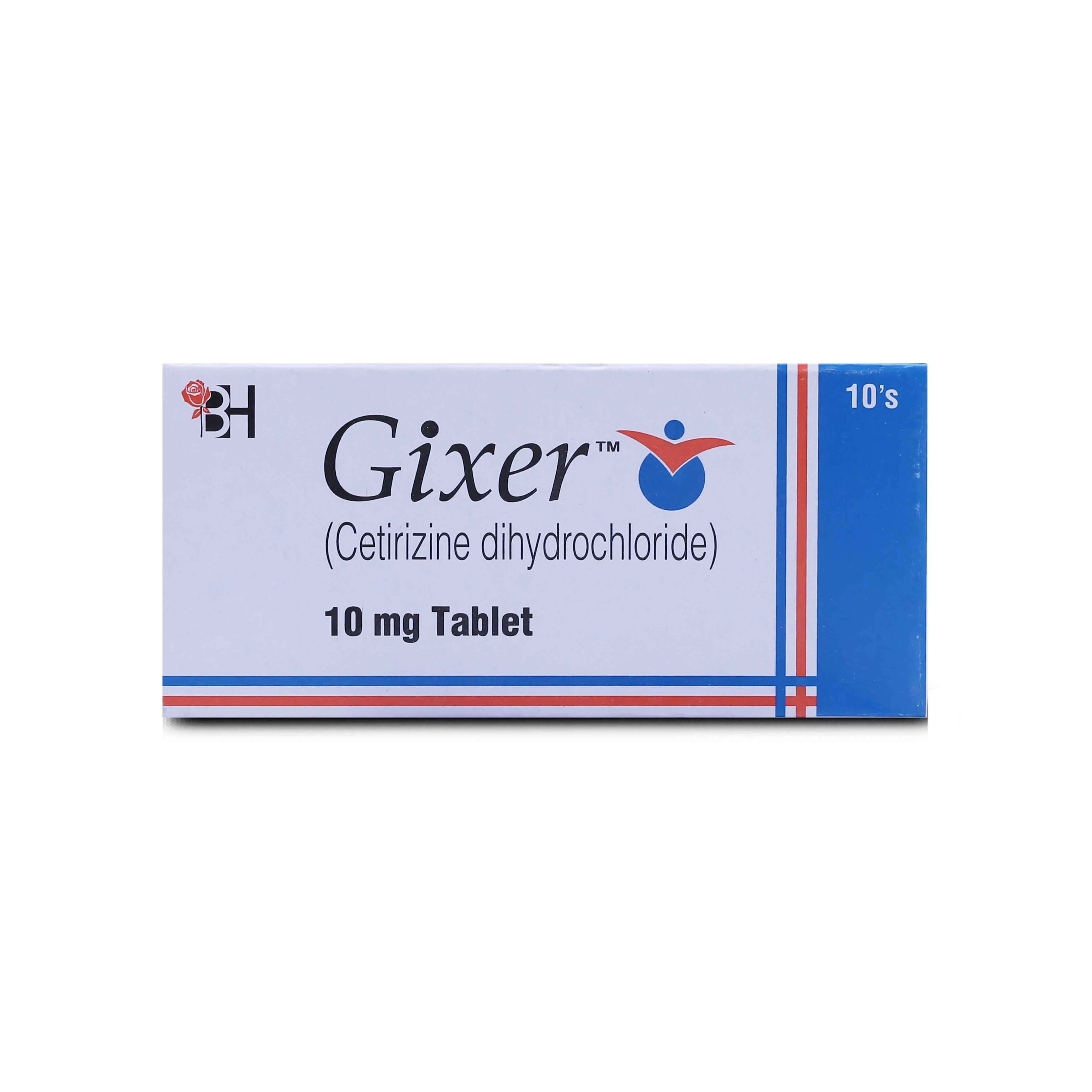 Gixer (10Mg) 10 Tablets