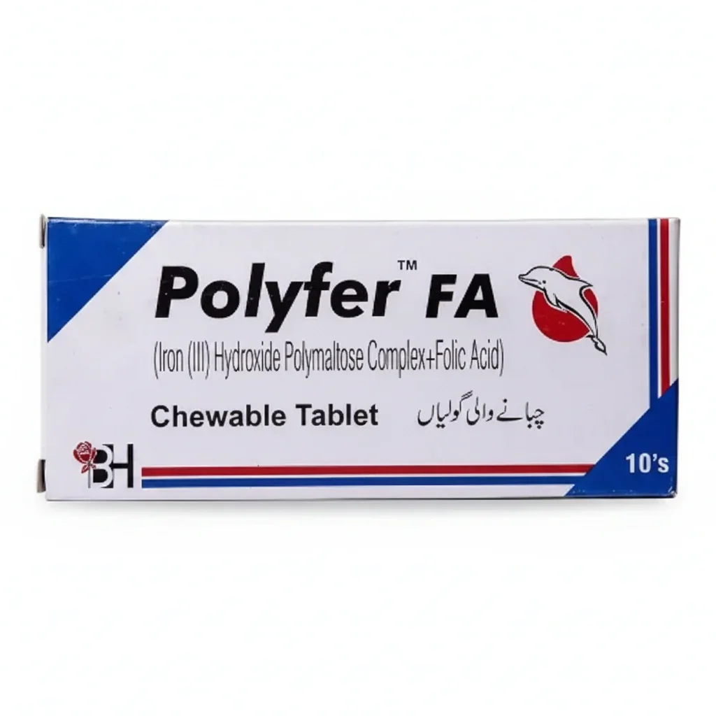 Polyfer Fa 10 Tablets