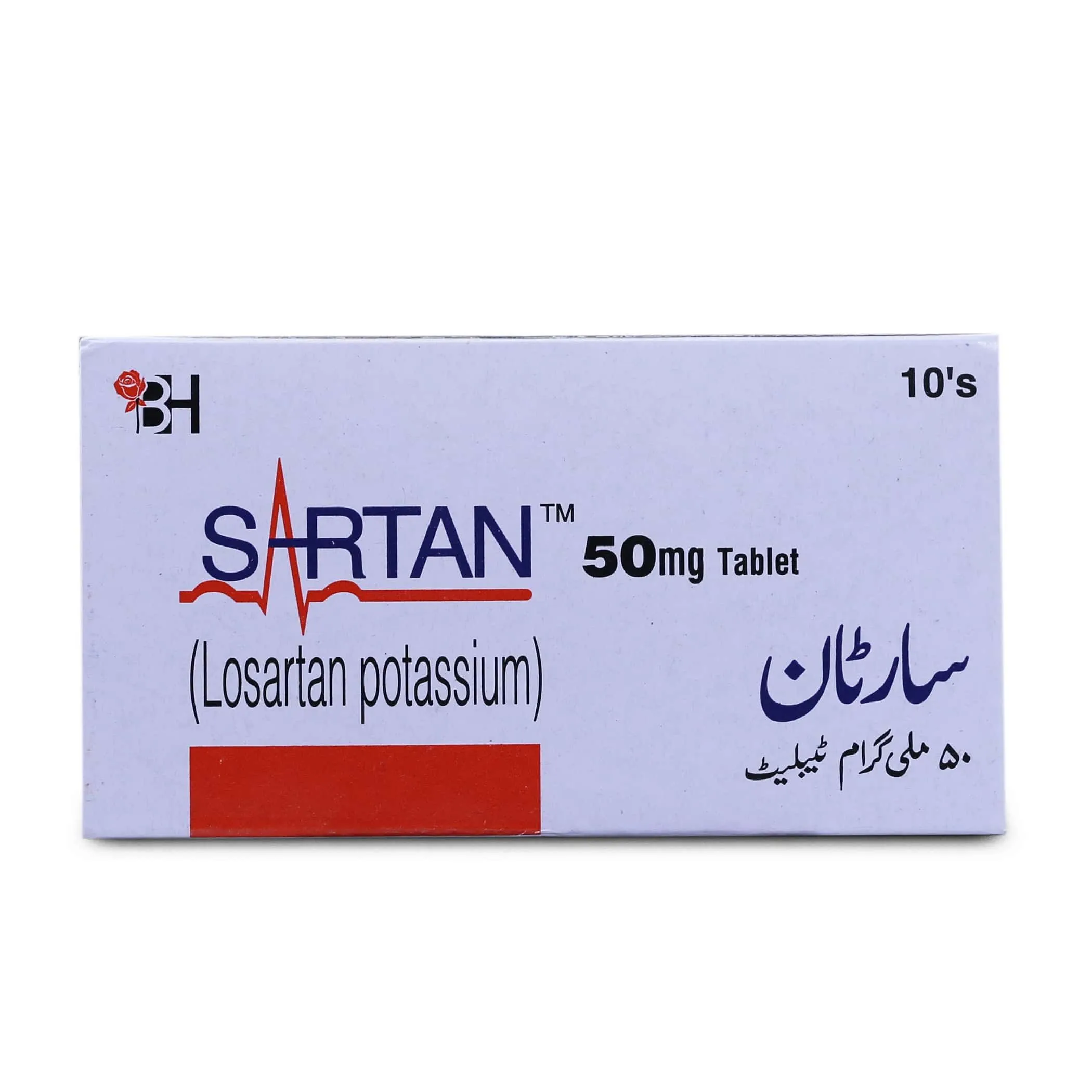 Sartan (50Mg) 10 Tablets